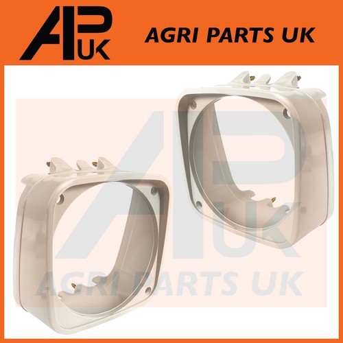 Pair headlight headlamp - pair, cowls