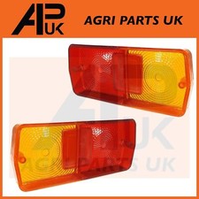 2x Rear Brake Light Lamp Lens