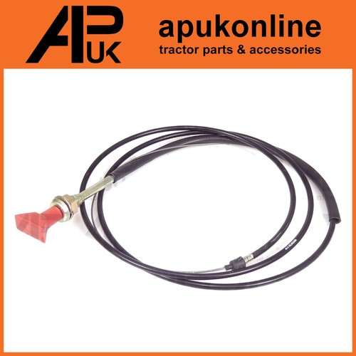 Engine pull stop - pull, cable