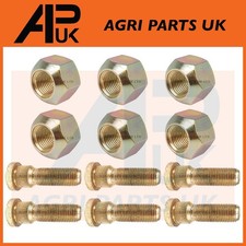 6x Front Wheel Studs & Nuts